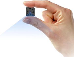 Mini Spy Camera Hidden, Full HD 1080P Portable Small Covert Home Nanny Cam with Motion Detection and Night Vision, Indoor/Outdoor Micro Security Surveillance Hidden Camera(No SD Card)