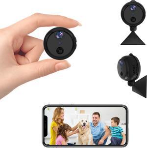 Spy Cameras Hidden Camera, 2K WiFi Mini Cameras, Wireless Camera for Home Office, 150-Day Standby Time Nanny Cam with Cloud & SD Storage, AI Motion Detection, Auto Night Vision