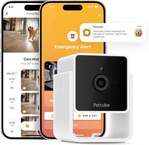 Indoor Home Security Camera with 1080p HD Video, Two-Way Audio, Motion Detection, and Phone App, Night Vision Wi-Fi Camera for Apartment Security, Video Baby Monitor