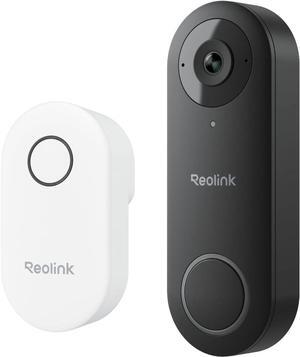 Video Doorbell WiFi Camera - Wired 2K Outdoor, 5G&2.4G WiFi, 4:3 Wide View Angle, Smart Detection, Local Storage, No Subscription Front Door Home Security, Customized Chime V2