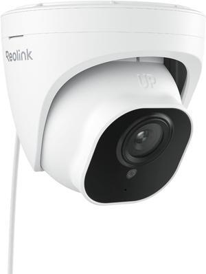 Security Camera Outdoor, IP PoE Dome Surveillance Camera, Smart Human/Vehicle Detection, Work with Smart Home, 100ft 5MP HD IR Night Vision, Up to 256GB microSD Card, RLC-520A