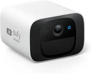 Wireless Outdoor Camera, 2K Resolution, No Monthly Fee, Wireless, 2.4 GHz Wi-Fi, HomeBase 3 Compatible (Homekit is not Supported)