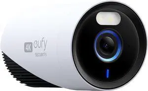 Security eufyCam E330 (Professional) Add-On Camera, Outdoor Security Camera, 4K Resolution, 24/7 Recording, Plug-in, Enhanced Wi-Fi, Face Recognition AI, No Monthly Fee, Requires HomeBase 3