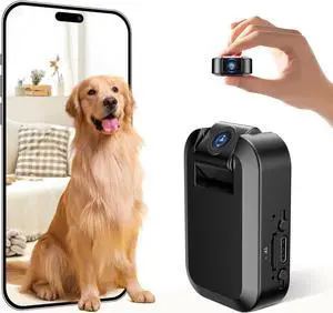 Hidden Camera,Mini WiFi Wireless Camera HD Security Camera with Night Vision & Motion Detection - Compact Indoor/Outdoor for Home & Office Security Monitoring