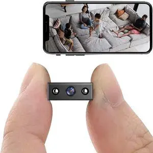 Spy Cameras 1080P Indoor Hidden Camera Wireless, Mini Camera, Home Security Cam with Motion Detection, Night Vision, App Control