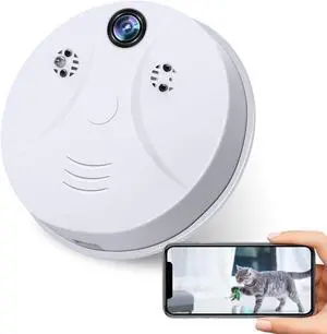 Indoor Camera Security Cameras, Nanny Cam 1080P HD Motion Detection for Surveillance, Small Mini Cams Loop Recording for Home Office