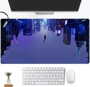 Anime Desk Mat XXL Gaming Mouse Pad, Extended Keyboard Mat, Full Desk Accessories, 31.5"x15.75"