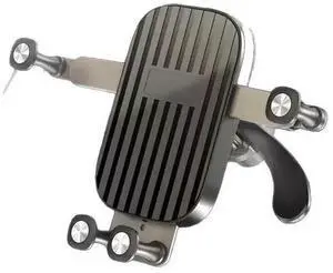 New model dedicated mobile phone holder forvehicle with foldable screen-automatic gravitysupport frame -air outlet fixing universal frame