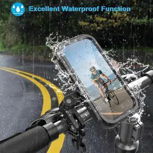 New outdoor cycline waterproof mobile phone navigation stand for bicycle, electric vehicle, motorcycle handlebars, mobile phone holdei