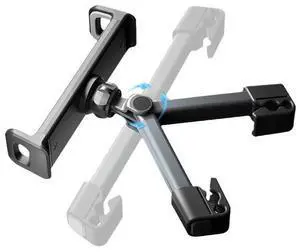 new upgradedtelescopic headrest support for car rearseat-universalholderfor mobile phones andtablets -360-degree rotation