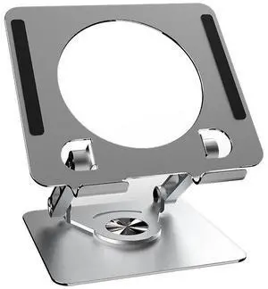 Best-selling tablet rotating game-playing stand for"Fortnite" on the desktop, made of metal, with folding and hollow design for heat
dissipation,suitableforlive streaming and gaming, aconvenient and l