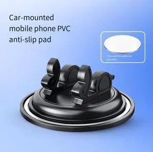 Creative best-selling car-mounted mobile phone holder with 360*rotation silicone anti-slip pad for dashboard, mobile phone navigation
holder