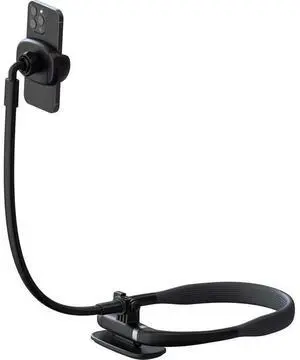 Neck-mounted & desktop lazy-person stand for outdoor trip record - first-person perspective mobile phone shooting fixed stand