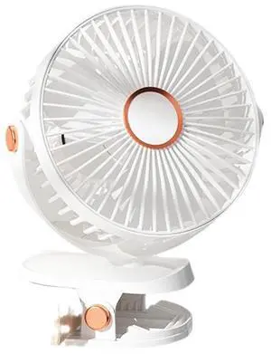 Dormitory small fan - USB charging version for attaching to the desktop, portable night light with built-in battery version