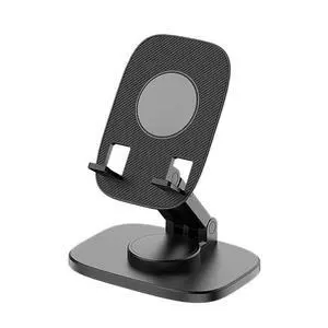 Portable foldable desktop mobile phone tablet universal stand 360-degree rotating live streaming lazy stand