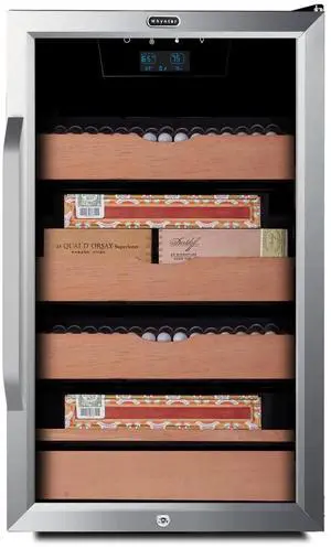 4.2 cu.ft. Cigar Cabinet Cooler and Humidor with Humidity Temperature Control