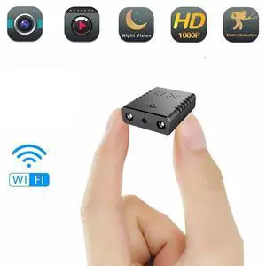 Camera Wireless Mini Nanny Camera HD 1080p with Night Vision Motion Detection for Security