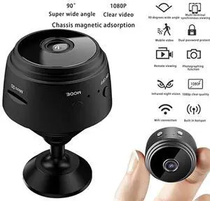 Mini Wireless Hidden Spy Camera Wifi IP Home Security 1080P HD Night Vision Cam