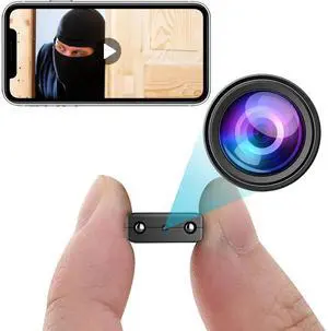 Smallest Spy H-idden Camera,1080P Wireless WiFi Portable Remote Camera,Nanny Cam,Baby Monitor with Nigh