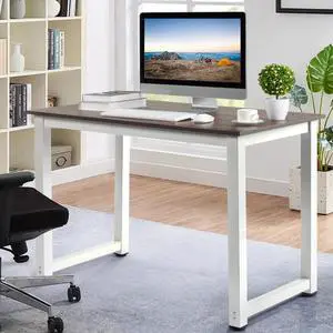 Wood Computer Desk PC Laptop Study Table Workstation Home Office Furniture