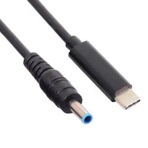 Type C USB-C Input to DC 4.5*3.0mm Power PD Charge Cable for Laptop 18-20V