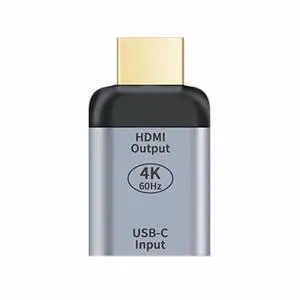 USB-C Type C Female Source to HDMI Sink HDTV Adapter 4K 60hz 1080p for Tablet Phone Laptop