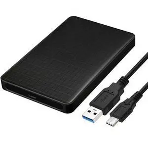 USB-C Type-C to 2.5 Inch SATA SSD HDD External Hard Disk Enclosure for Laptop PC