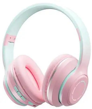 Kids Wireless Bluetooth Headphone Fashion Cute Headset for Girls Boys Birthday Christmas Gift