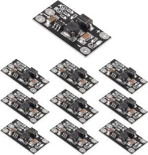10PCS 1.5A Multi-Function Mini Boost Module Step Up Board 3.7V to 5V 8V 9V 12V Step Up Board with LED Indicato for DIY Electronic Voltage Moduler