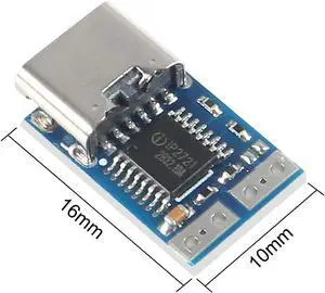 10pcs USB-C PD 9V DC Fixed Voltage Power Trigger Module 5A Type-C Female Input