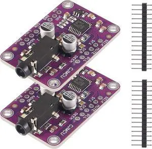 2PCS CJMCU-1334 DAC Module CJMCU-1334 UDA1334A I2S DAC Audio Stereo Decoder Module Board for Arduino 3.3V - 5V