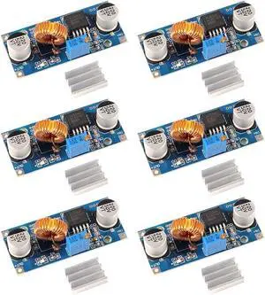 6pcs XL4015 DC-DC Buck Converter Step Down Module 4~38V to 1.25-36V 5A Adjustable Step-Down Module XL4015 4~38v 96%