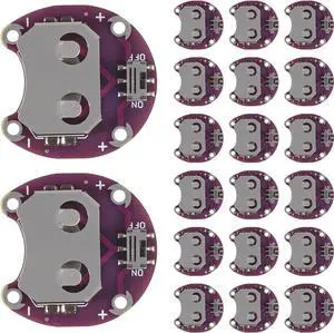20PCS Lilypad Coin Cell Holder CR2032 Mount Module Lily Pad for Arduino Small Slide Switch Board 20PCS Lilypad Coin Cell Holder CR2032 Mount Module Lily Pad for Arduino Small Slide Switch Board