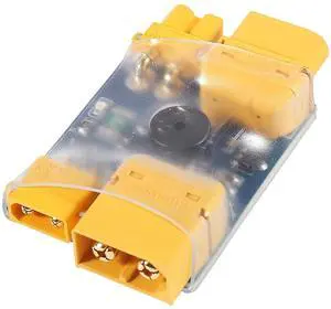 1PCS Smoke Stopper for FPV Drone: Short-Circuit Protection XT30/ XT60 Lipo Safety Detecting Switch with Alarm Buzzer for RC 2-6S Battery Flight Controller ESC Stack VTX