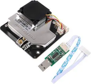PM Sensor SDS011 High Precision PM2.5 Air Quality Detection Sensor Module Super Dust Sensors Digital Output Compatible with Arduino