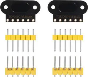 2PCS TOF200C VL53L0 Time-of-Flight (ToF) Laser Ranging Sensor Breakout 940nm ToF Distance Finder Mini Laser Distance Sensor IIC Output for Ardunio STM32