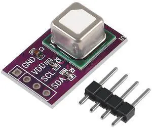 1PCS SCD40 Gas Sensor Module detects CO2, Carbon Dioxide, Temperature and Humidity 2 in 1 Sensor I2C Communication SCD40 Gas Sensor Module
