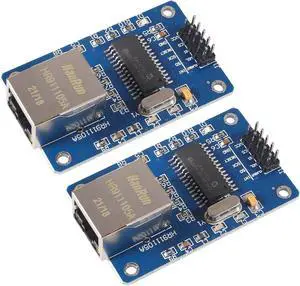2PCS ENC28J60 ENC28J60-I/SO HR911105A Ethernet LAN Network Module SPI Interface 3.3V for Arduino AVR PIC LPC STM32
Brand: AITRIP