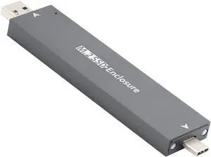 Combo Type-C & USB3.0 to NVME M-Key M.2 NGFF SATA SSD PCBA Case 2280/2242/2230mm Adapter RTL9210B Chipset Combo Type-C & USB3.0 to NVME M-Key M.2 NGFF SATA SSD PCBA Case 2280/2242/2230mm Adapter RTL9210B Chipset