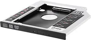 SATA 22pin HDD HD Hard Disk Drive Caddy Case for 9.5mm Universal Laptop CD/DVD-ROM Optical Bay SATA 22pin HDD HD Hard Disk Drive Caddy Case for 9.5mm Universal Laptop CD/DVD-ROM Optical Bay