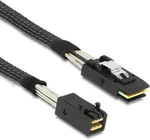 Internal Mini SAS SFF-8087 to Mini SAS High Density HD SFF-8643 Data Server Hard Disk raid Cable 50cm Internal Mini SAS SFF-8087 to Mini SAS High Density HD SFF-8643 Data Server Hard Disk raid Cable 50cm