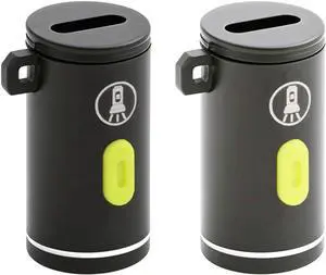 Mini Flashlight USB C LED Light Brightness 210 Lumens Get Power from Charger/Power Bank Small Size & Easy to Carry with Hook Hole