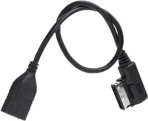 Media in AMI MDI USB AUX Flash Drive Adapter Cable for Car VW Audi 2014 A4 A6 Q5 Q7