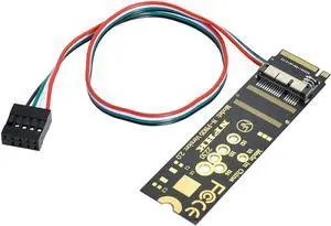 BCM94360CD BCM94360CS BCM943602CS BCM94360CS2 WiFi Card to M.2 NGFF Key-M NVME SSD AdapterV