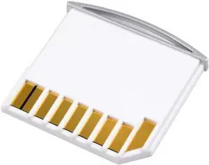 Micro SD TF to SD Card Kit Mini Adaptor for Extra Storage MacBook Air/Pro/Retina White