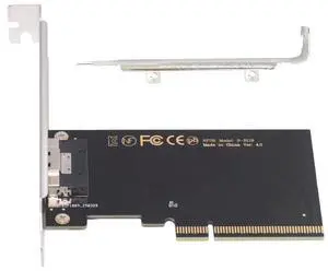 Single External Slimline 74Pin SFF-8654 8X to PCIE4.0 Raid Card VROC Raid0 Hyper Adapter