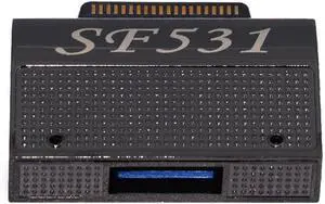 Magnetic to USB3.1 Type-A & 15V Type-C USB-C Data Charge Adapter SF531 for Surface Pro9 Pro8 Pro7 Pro6 Pro X Go Book