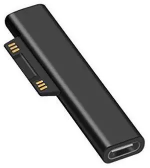 DC 15V Type-C USB-C Female to Surface Pro7 Pro6 Pro5 Pro4 Pro X Go Book Charge Adapte