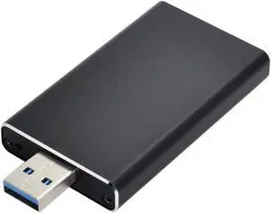 Mini PCI-E mSATA to USB 3.0 External SSD PCBA Conveter Adapter Pen Driver Card with Case