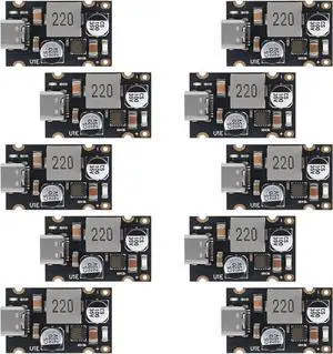 10PCS PD65W Fast Charging Module Type-C USB Interface Supports PD3.1 QC3.0 SCP PPS Fast Charger 5V 9V 12V 20V